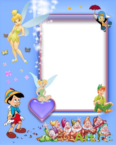 Photo Frame - Hero Cartoon