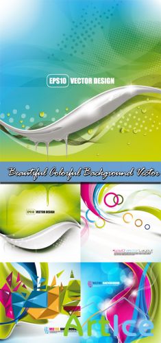 Beautiful Colorful Background Vector