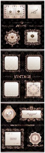 Vintage Vector - Vintage vector backgrounds