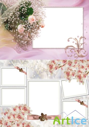 Photo Frame - Wedding Flowers