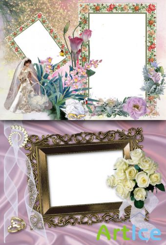 Photo Frame - Wedding Jewelry