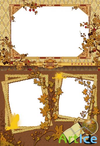 Photo Frame - Autumn leaves