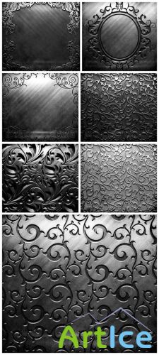 Pattern Metal Backgrounds - Metal, patterns, background, texture