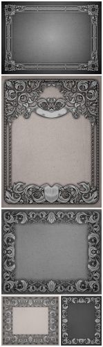 Vintage Frames Backgrounds - Vintage, frame, pattern, background, texture