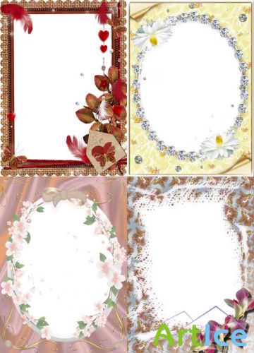 Photo Frame - Delicate little flowers