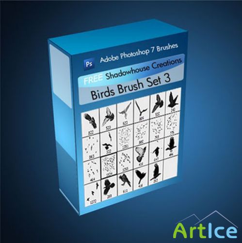 Shadowhouse Creations Birds Brush Set 3