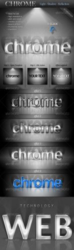 GraphicRiver - CHROME - Light - Shadow - Reflection