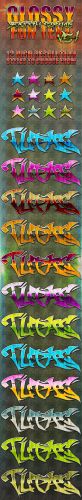 Genuine Glossy Graffiti Styles Pack