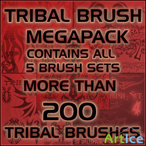    "Tribal brushes"