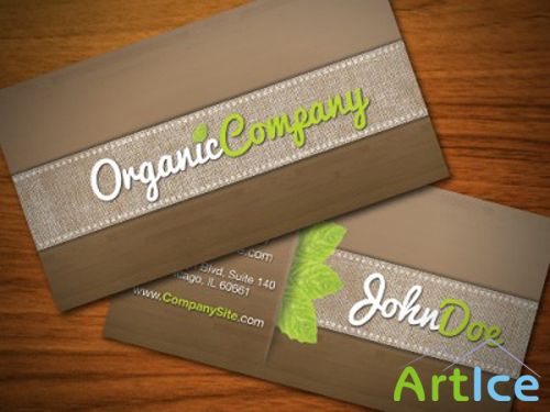 Organic Business Card