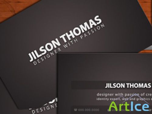 Brown Business Card