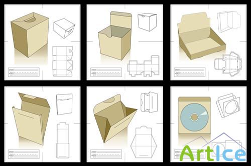 Packagin Box Cut - shutterstock