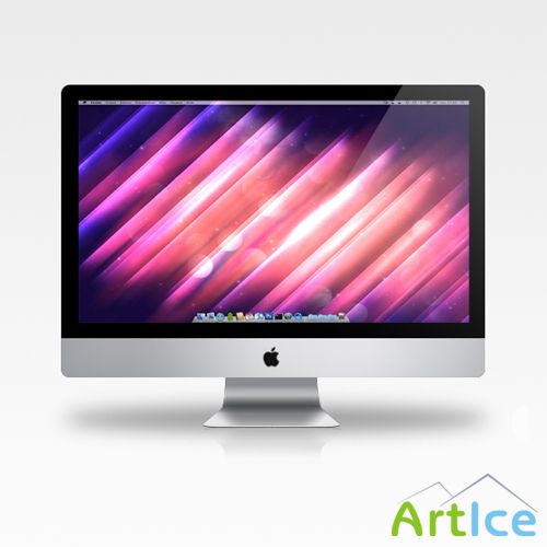 iMac fantastic psd