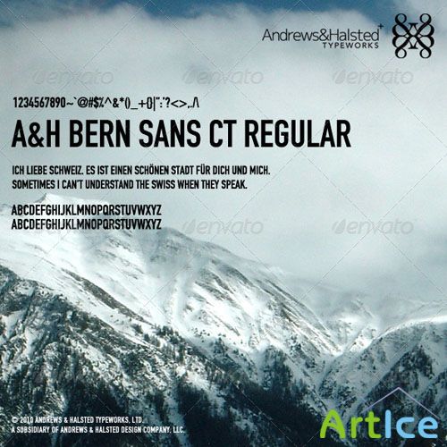 GraphicRiver - A&H Bern Sans CT Regular