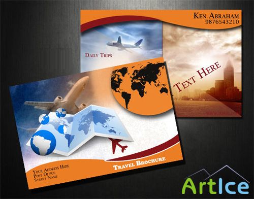 Travel Brochure PSD