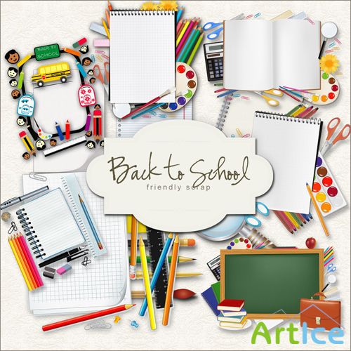 Scrap-kit - Back to School