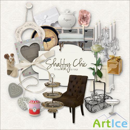 Scrap-kit - Shabby Chic