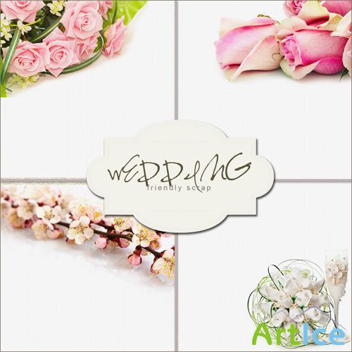 Textures - Wedding Flowers Backgrounds