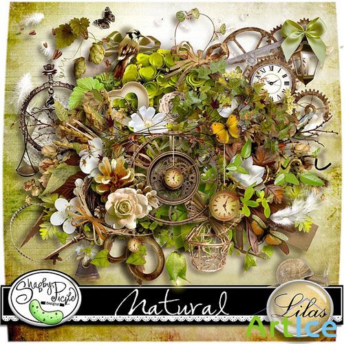 Scrap-set - Natural by Lilas Design