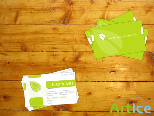 Business Card PSD Template