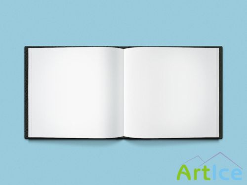 Open Book Mockup