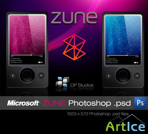 Microsoft Zune Psd File