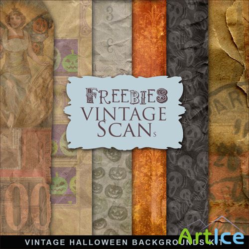 Textures - Vintage Halloween Backgrounds