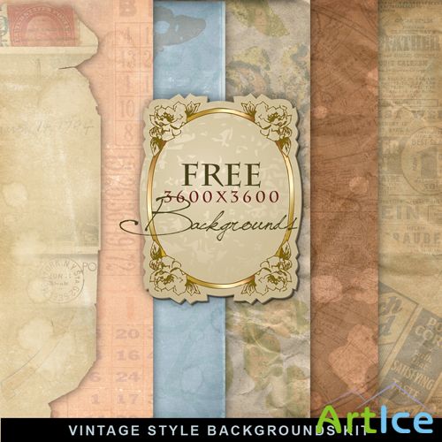 Textures - Old Vintage Backgrounds #48