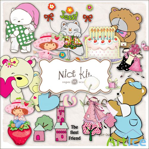 Scrap-kit - Babys Nice Set #1