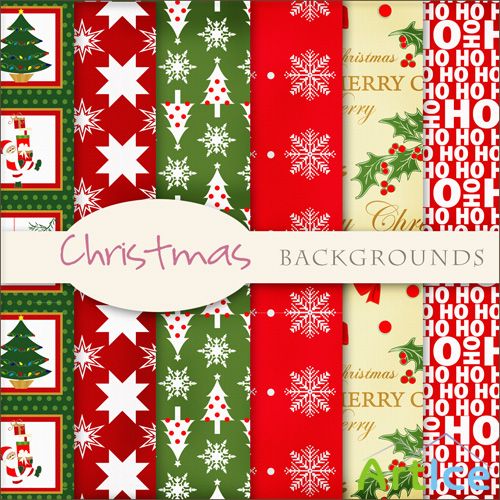 Textures - Christmas Backgrounds #1