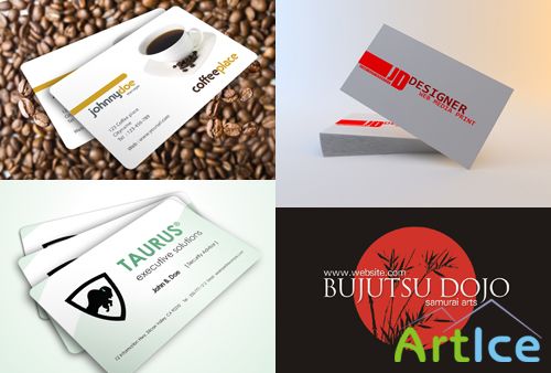 PSD Business Cards 2011 pack # 4