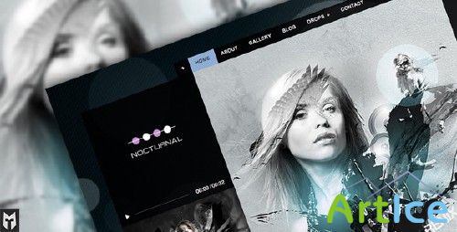 Themeforest Nocturnal  Premier Audio WP Theme