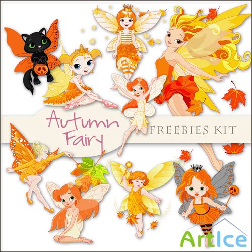 Scrap-kit - Autumn Fairy