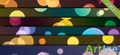 Colored balls backgrounds