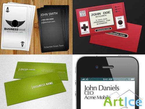 PSD Business Cards 2011 pack # 21