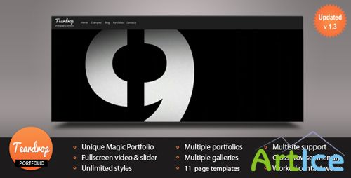 Teardrop - Flexible Photo & Portfolio WP Theme V.1.3