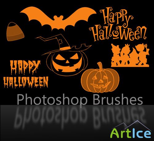 Halloween Brush Set