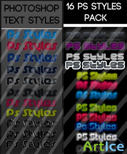 25 Text Style Bundle