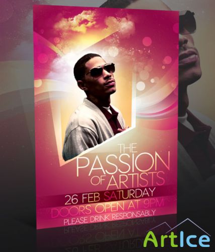 PSD Template -  Event Flyer