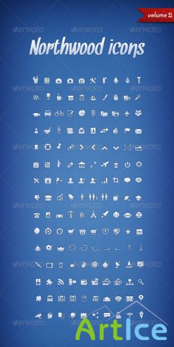 GraphicRiver - Northwood icons volume 2