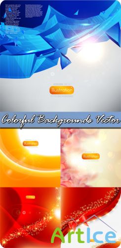 Colorful Backgrounds Vector