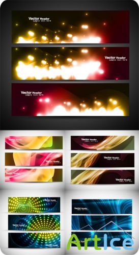 Colorful Banners Design Vector