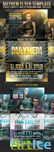 GraphicRiver - Mayhem Flyer Template