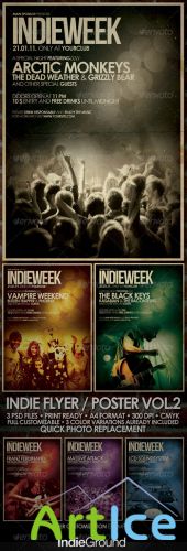 GraphicRiver - Indie Flyer/Poster Vol. 2