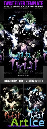 GraphicRiver - Twist Flyer Template