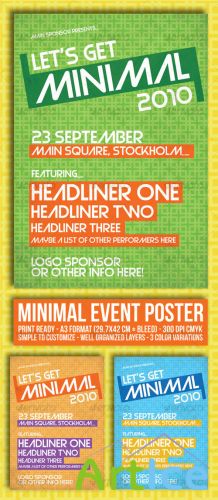 GraphicRiver - Minimal Event Poster