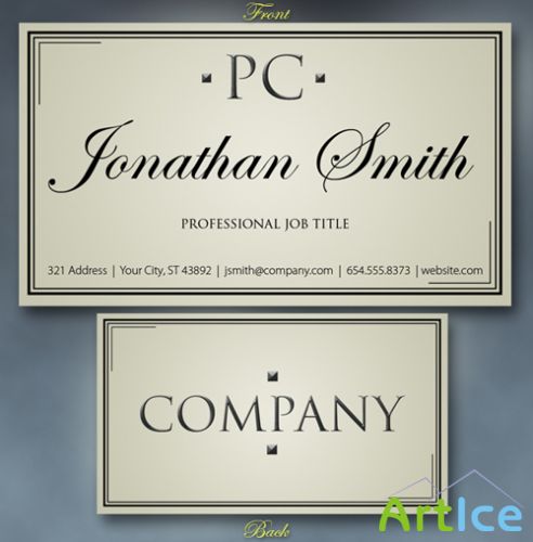 Free Business Card template Vol.4