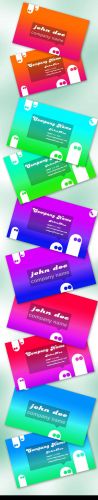 Cartoon business cards