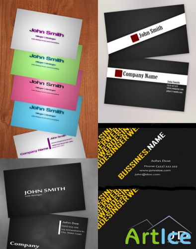 PSD Business Cards 2011 pack # 6