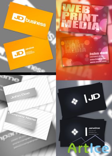 PSD Business Cards 2011 pack # 7